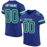 Maillot de football Royal Kelly authentique et personnalisé vert et blanc Maillot de football Royal Kelly authentique et personnalisé vert et blanc