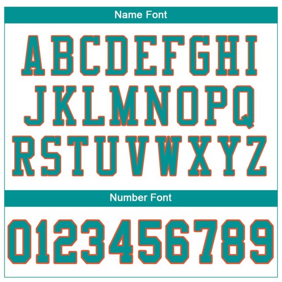 Maillot de football personnalisé authentique blanc aqua-orange Maillot de football personnalisé authentique blanc aqua-orange