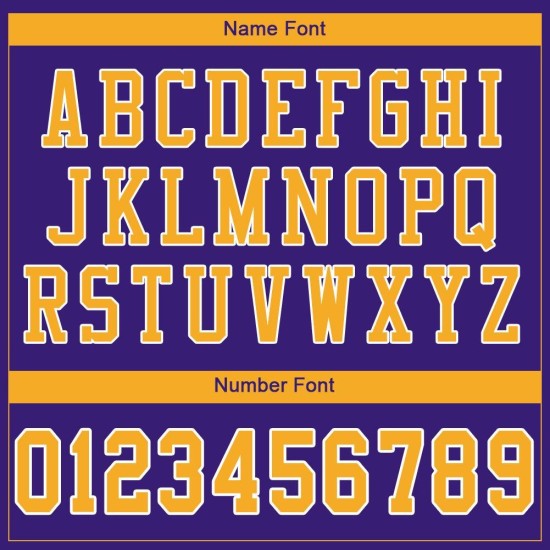 Maillot de football authentique en maille or-blanc violet personnalisé Maillot de football authentique en maille or-blanc violet personnalisé