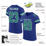 Maillot de football Royal Kelly authentique et personnalisé vert et blanc Maillot de football Royal Kelly authentique et personnalisé vert et blanc
